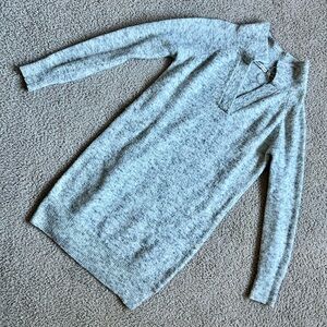 La Classe Couture Gray Sweater Dress S